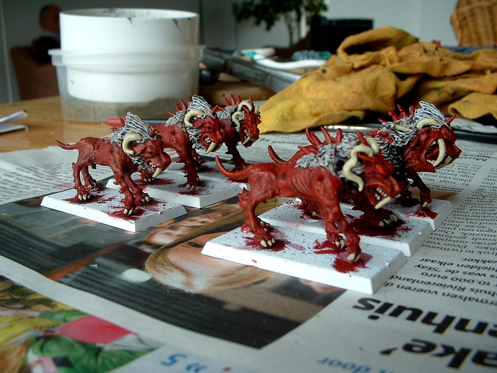 WARHAMMER 40000 - CITADEL - CHAOS DAEMONS - FLESH HOUNDS - NEUF - NEW